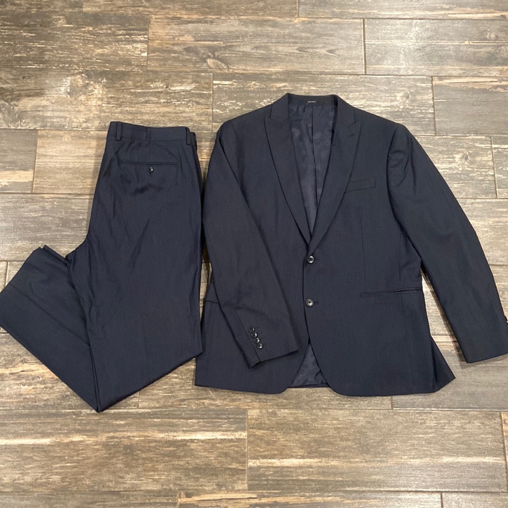 J.ferrar Men's Suit Slim Fit